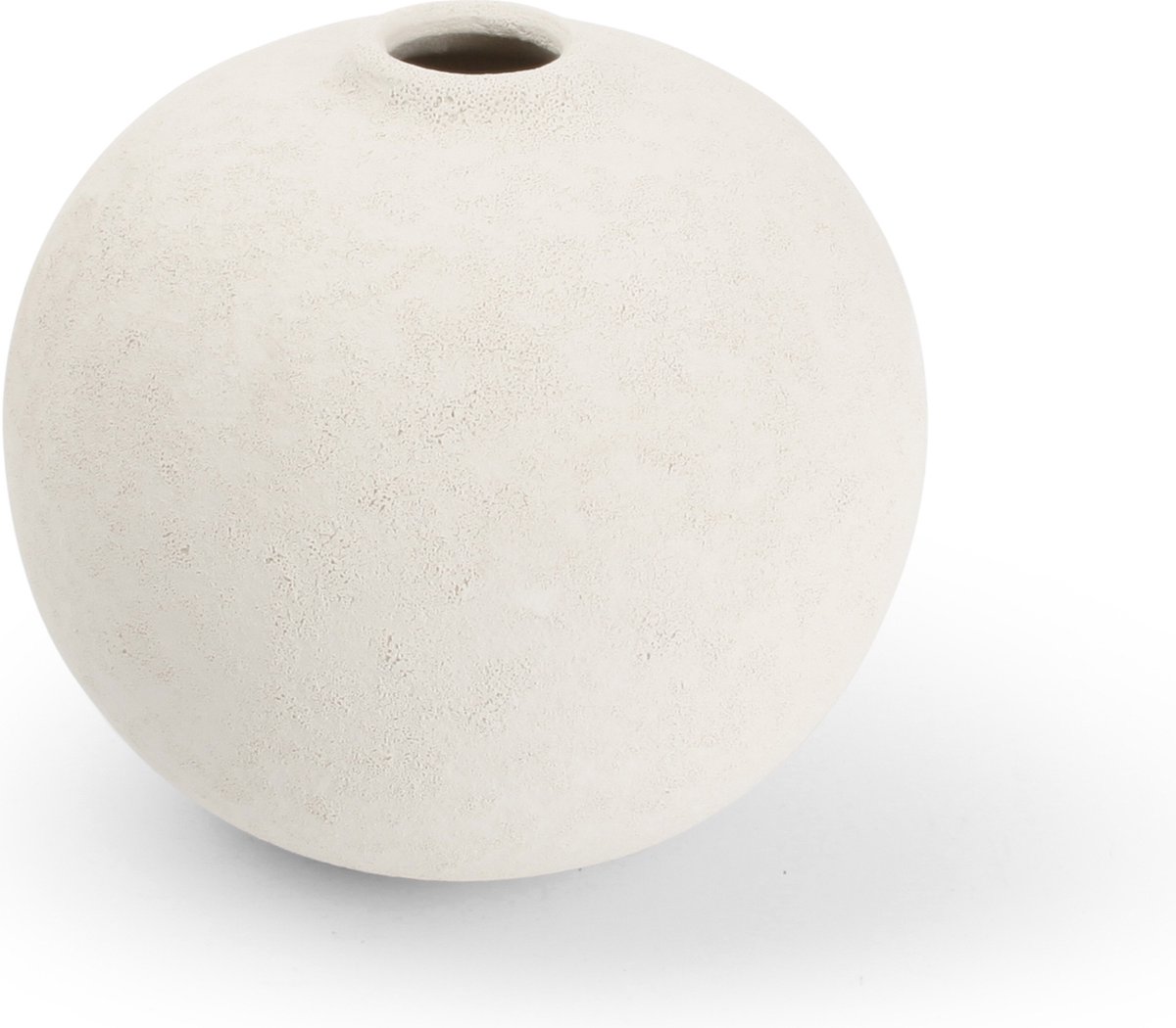 Salt&Pepper Vaas 14,5xH13cm wit Bullet