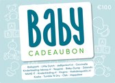 Babycadeaubon blauw - Cadeaukaart 100 euro