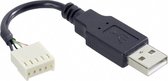 Bulgin USB-adapter verbindingskabel 2.0
