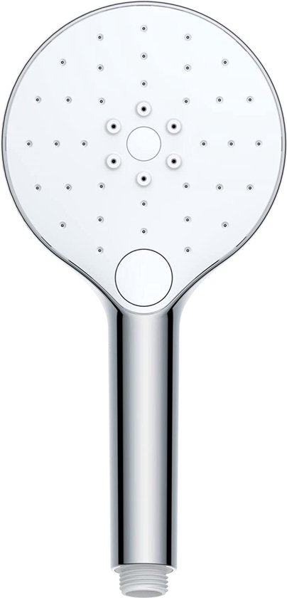 Wenko Automatische douchekop, 12 cm, chroom/wit