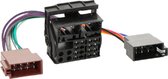 ISO naar BMW en Land Rover Quadlock kabel - 16-pins - Voor fabrieksradio - 0,15 meter