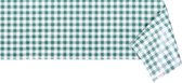 Raved Nappe/ Boerenbont Carreau de Ferme/Vert Bordeaux/ Wit 140 cm x 160 cm - PVC - Lavable
