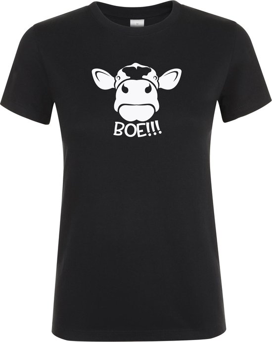 Klere-Zooi - Boe!!! - Dames T-Shirt - 4XL