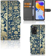 Coque Photo Xiaomi Redmi Note 11 Pro 5G/4G Coque Téléphone Beige Fleurs