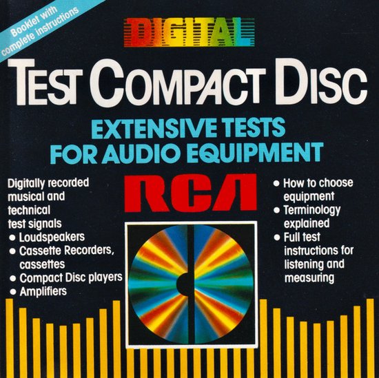 Test Compact Disc Extensive test for audio equipment, Various | CD ...