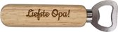 LBM flesopener voor Opa - Opener - hout 9 x 3 cm