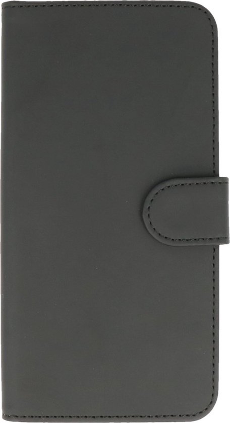 Coque Sony Xperia C5 Plain Bookstyle Zwart