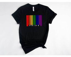 Lykke LGBTQ Unisex T-Shirt| Lgbt Pride Rainbow T-shirt| Maat L