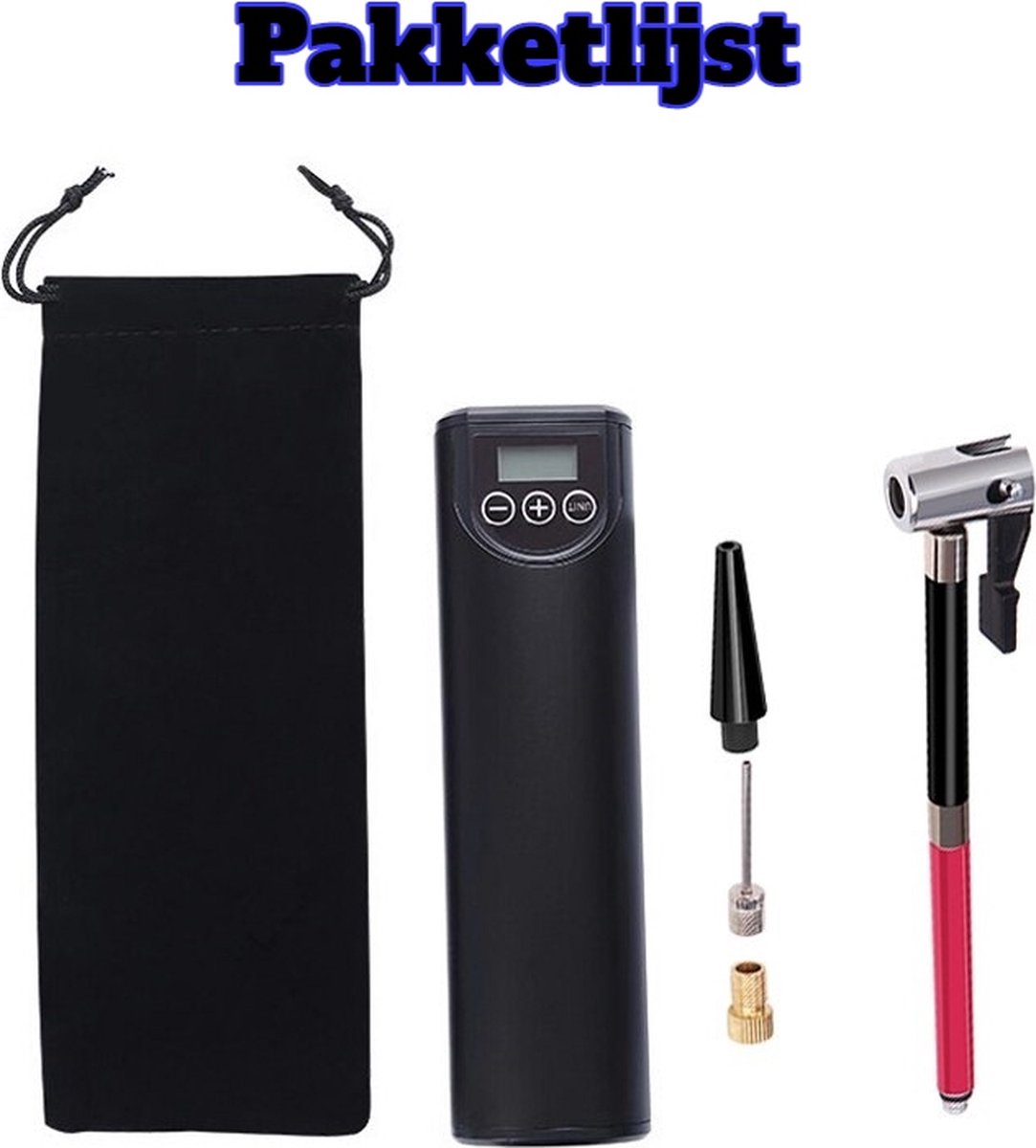 PocketPump- Mini draagbare luchtpomp voor snel oppompen