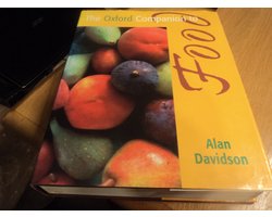Omslag van The Oxford Companion to Food