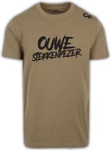 Karper shirt - Karpervissen - CarpFeeling - Ouwe stekkenpezer - Olive - Maat L
