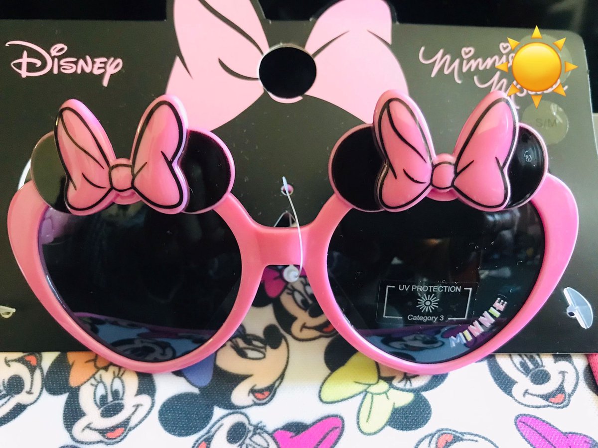 Prachtige Nieuwe model Minnie Zonnebril met Brillenkoker, KINDER ZONNEBRIL , Sunglasses For Girl