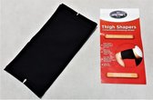 Sterke afslankband / afslankgordel voor bovenbeen en buik - Bodyshaper  - Voor mannen en vrouwen - Zwart
