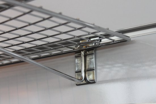 2 pièces! Slatwall / Louver wall Grille Étagère sans rebord Groot