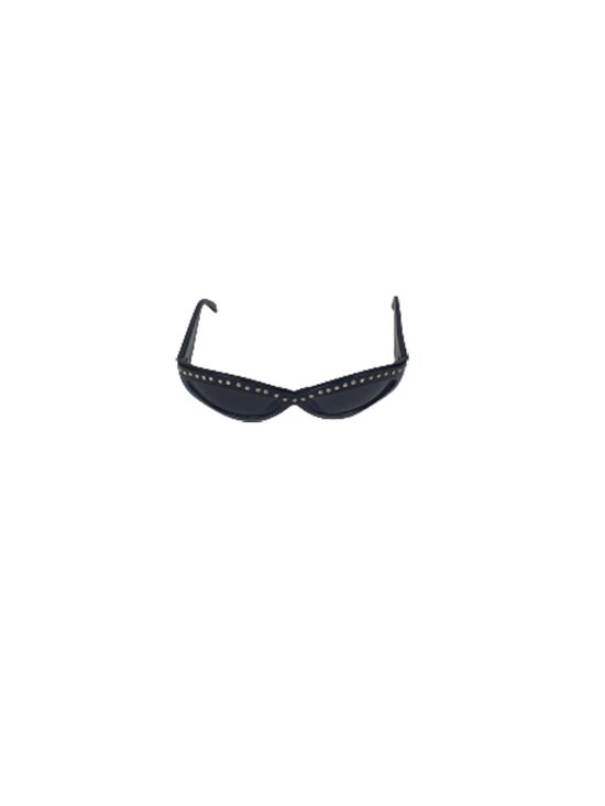Zonnebril DEVLIN - Sjiek Model Met Gouden Studs en Goudkleurige Logo - UV 400 - Zwart - Shades - Dames - Musthave van Devlin — afbeelding 3