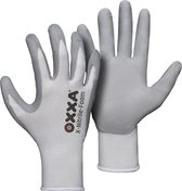 OXXA X-Nitrile-Foam 51-280 handschoen L Oxxa - Grijs - Nitril/Nylon - Gebreid manchet - EN 388:2016
