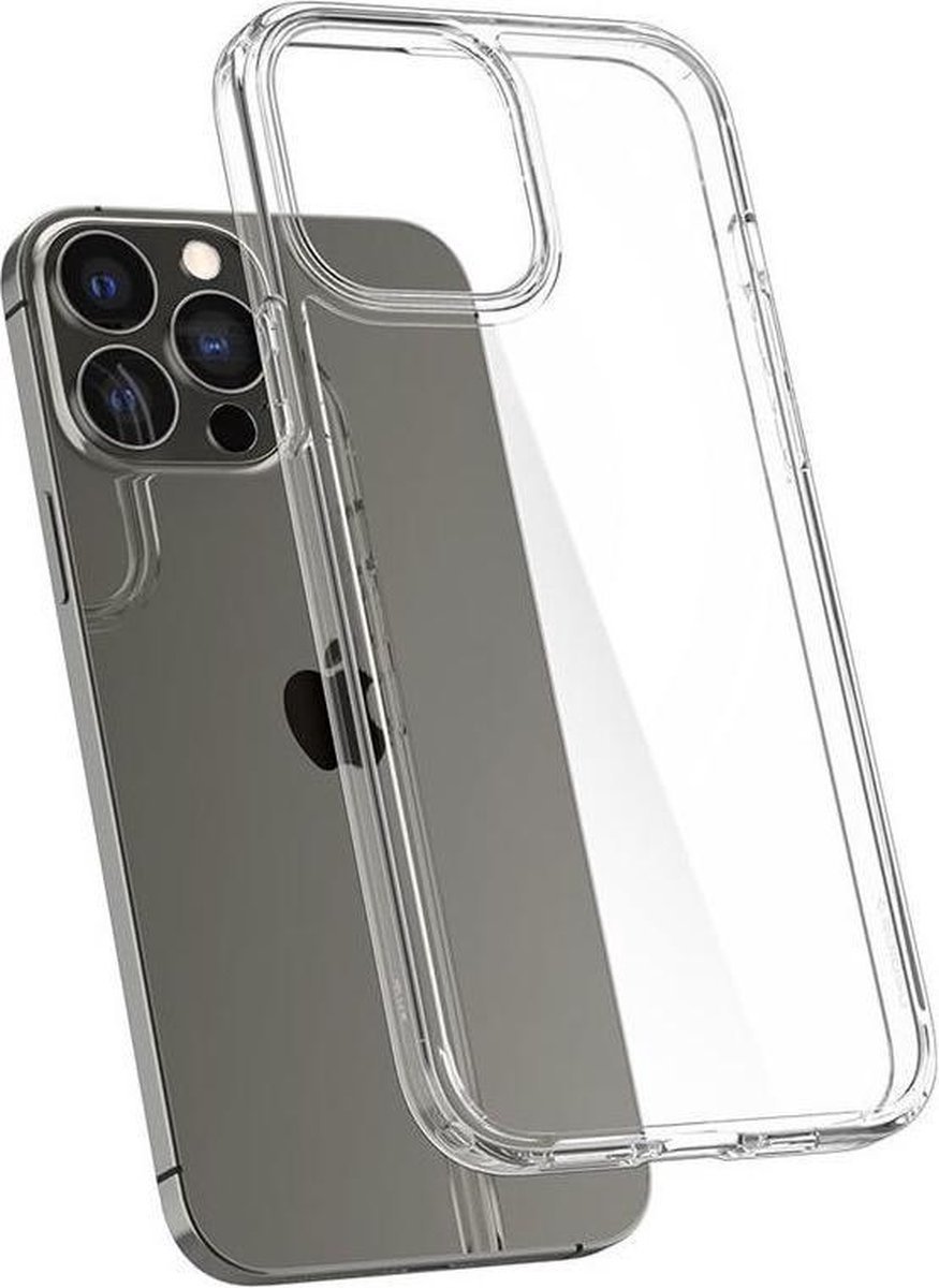 Spigen Crystal Hybrid Apple iPhone 13 Pro Max Hoesje Transparant