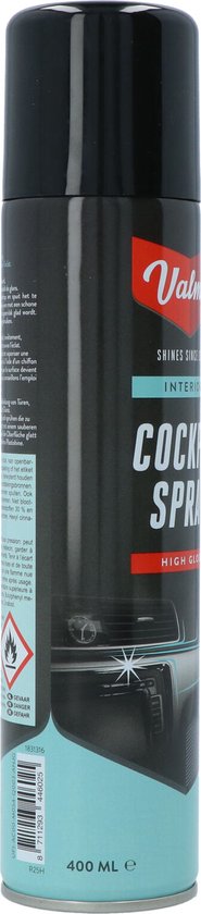 Valma R25h Cockpitspray Haute Brillance 400ml