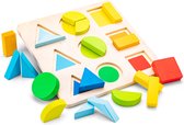 New Classic Toys Houten Geometrische Vormenpuzzel