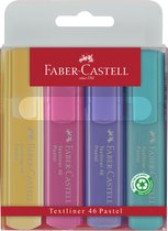 Faber-Castell tekstmarker 46 - 4 stuks - assorti - FC-154610