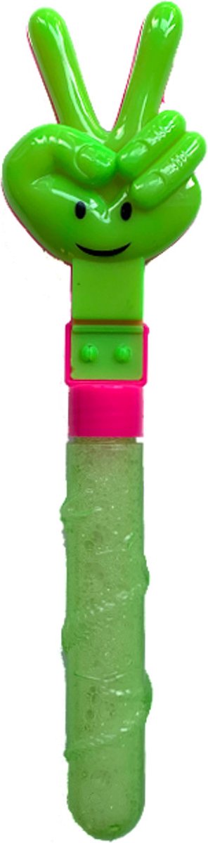 Bellenblaas XL met Handklapper - Groen