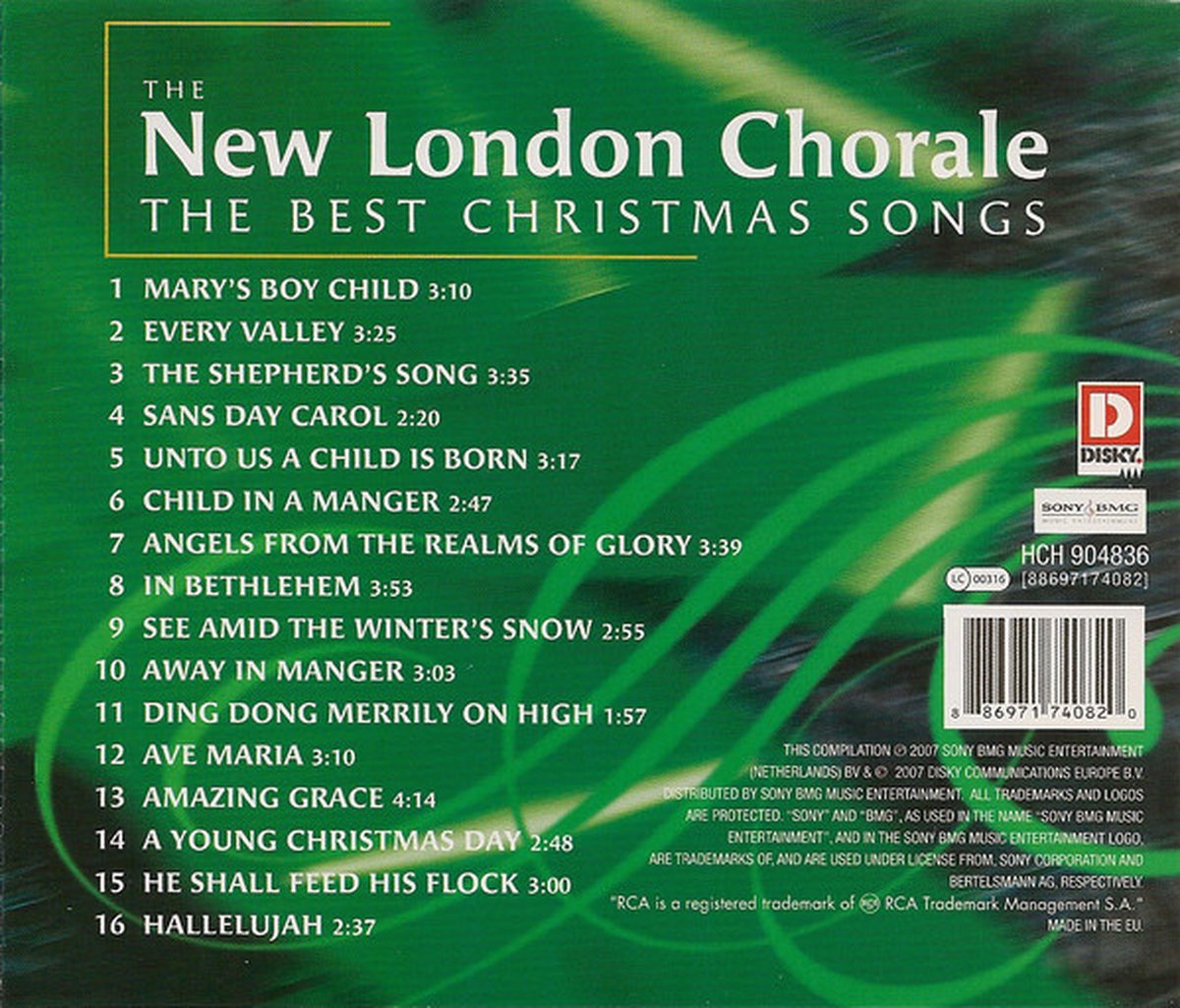 The New London Chorale C- The Best Christmas Songs — cadeau in Games, Films & Muziek - foto 2