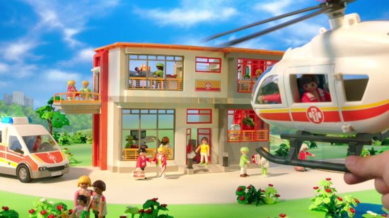 Playmobil City Life Hôpital pédiatrique aménagé