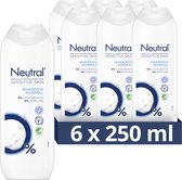 Bol.com Neutral 0% Parfumvrij Shampoo - 6 x 250 ml - Voordeelverpakking aanbieding