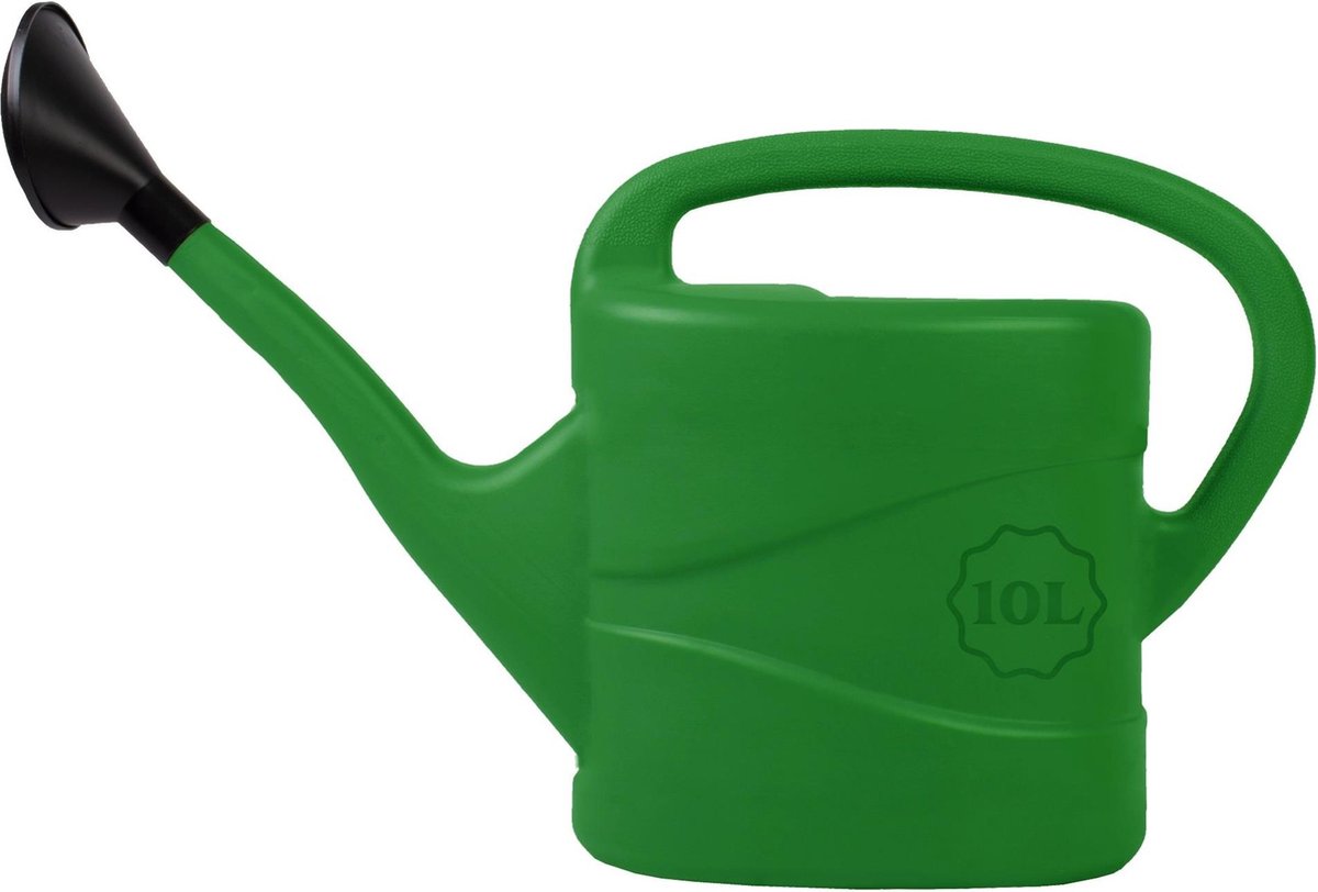 Talen Tools - Gieter - Met broeskop - Kunststof - 10 liter - Groen