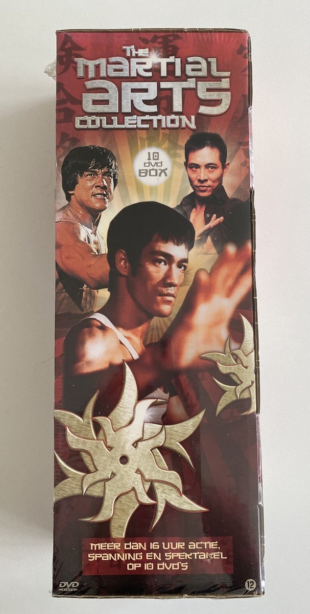 The Martial arts collection - 10 dvd box - Jackie Chan, Bruce Lee, Jet Li