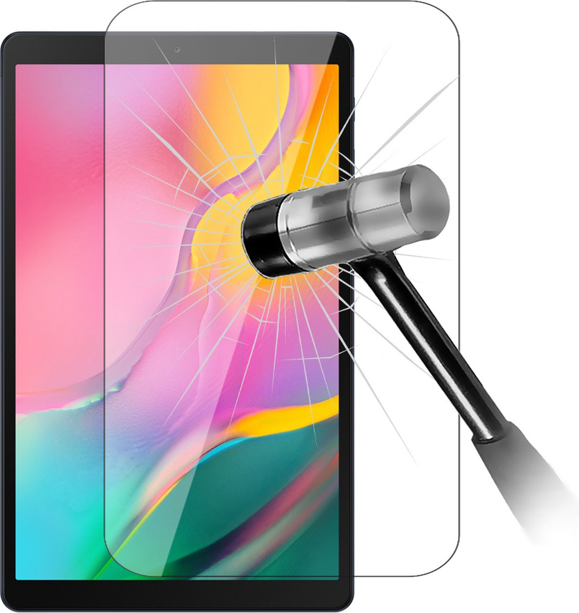 Screenprotector voor Samsung Galaxy Tab A 10.1(T510) 2019 met optimale touch gevoeligheid (T515) - Uniq Accessory
