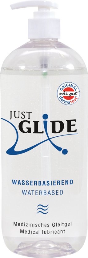 Glijmiddel op Waterbasis Just Glide 1000 ml