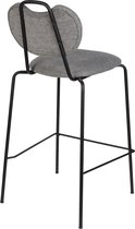 Bol.com ANLI STYLE COUNTER STOOL ASPEN GREY aanbieding