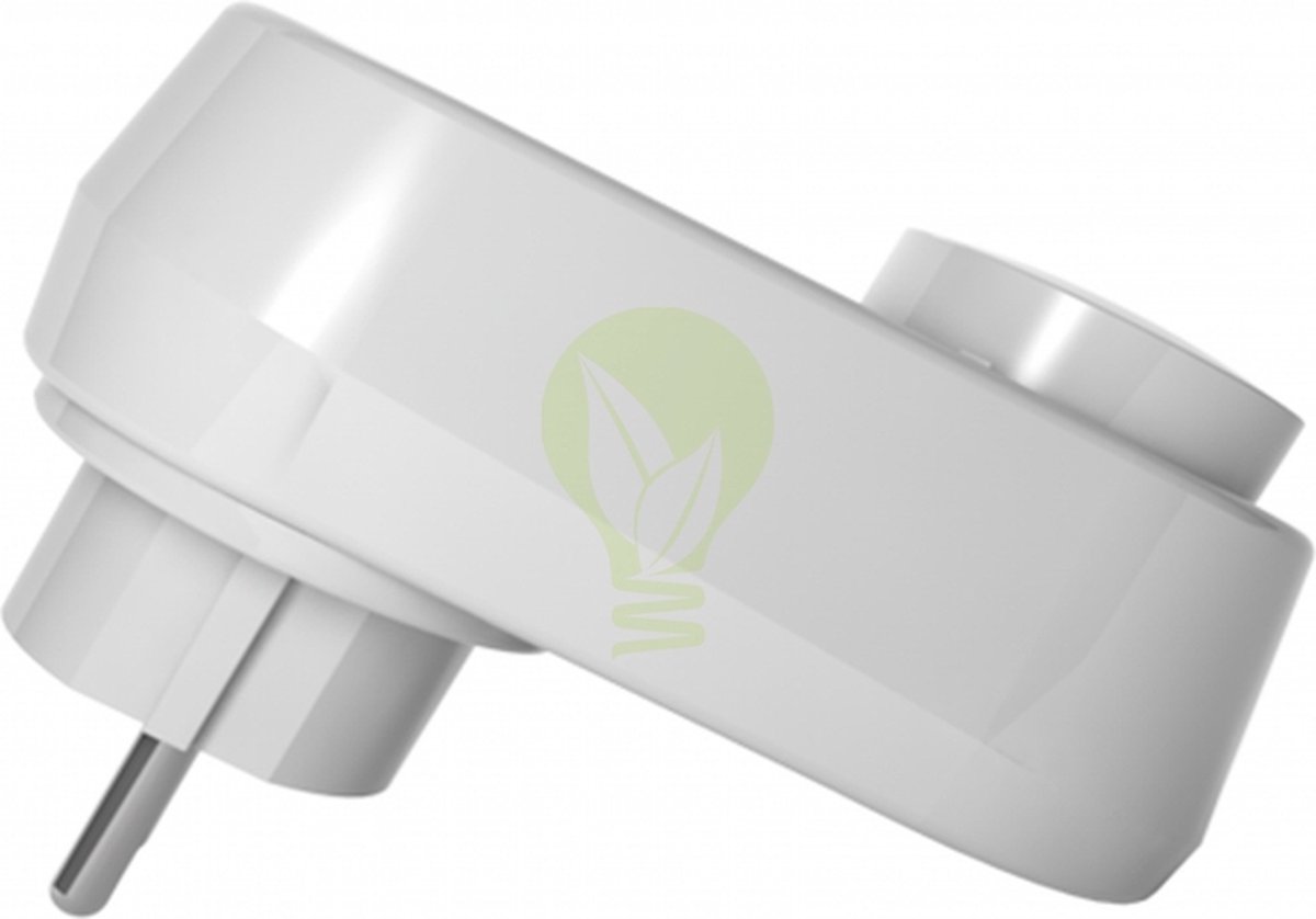 Slimme dimmer (symbolen) met stopcontact - Goud