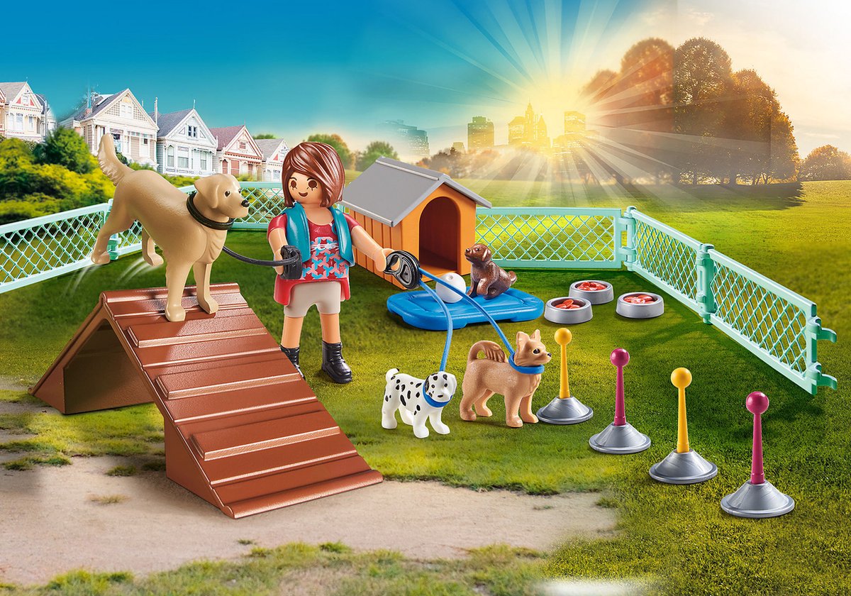 PLAYMOBIL Gift set "Hondentrainster" - 70676 — afbeelding 11