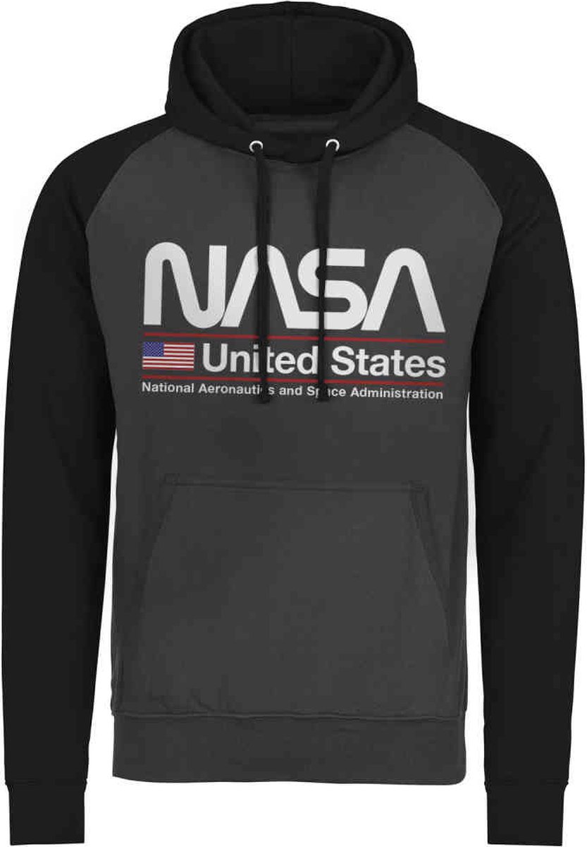 Nasa hoodie zwart sale