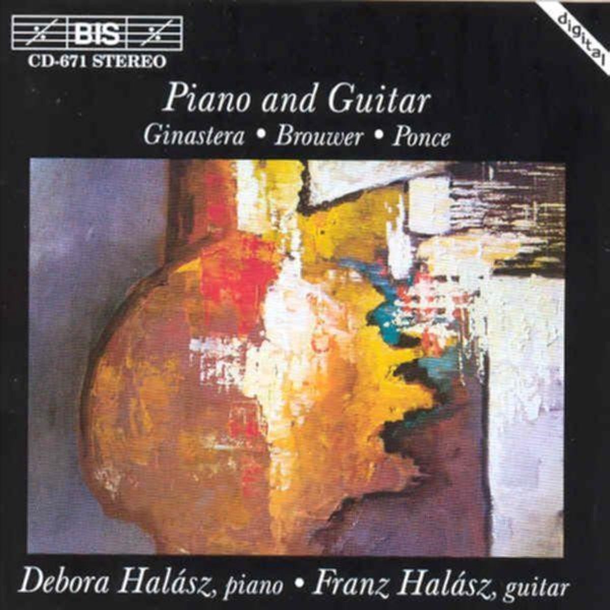 Débora Halász & Franz Halász - Piano And Guitar Sonata (CD)