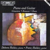 Debora Halász & Franz Halász - Piano And Guitar Sonata (CD)