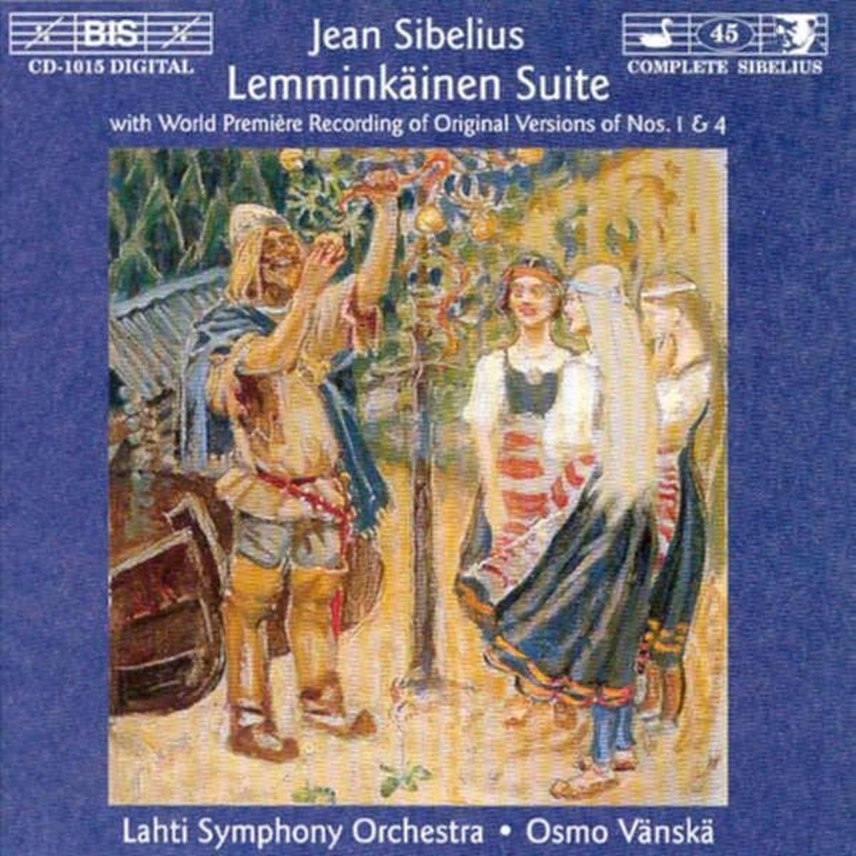 Lahti Symphony Orchestra, Osmo Vänskä - Sibelius: (Compl.Ed. 45), Lemminkainen Suite (CD)