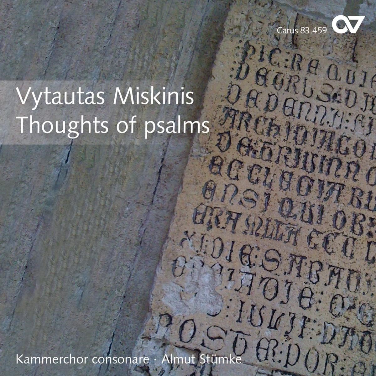 Kammerchor Consonare - Thoughts Of Psalms (CD)