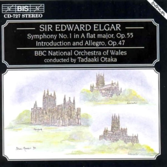 BBC National Orchestra Of Wales Elgar Symphony No.1 In A Flat, Op