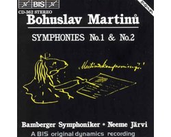 Bamberg Symphoniker, Neeme Järvi - Martinů: Symphony No.1 & No.2 (CD)
