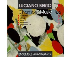 Ensemble Avantgarde - Berio: Chamber Music (CD)