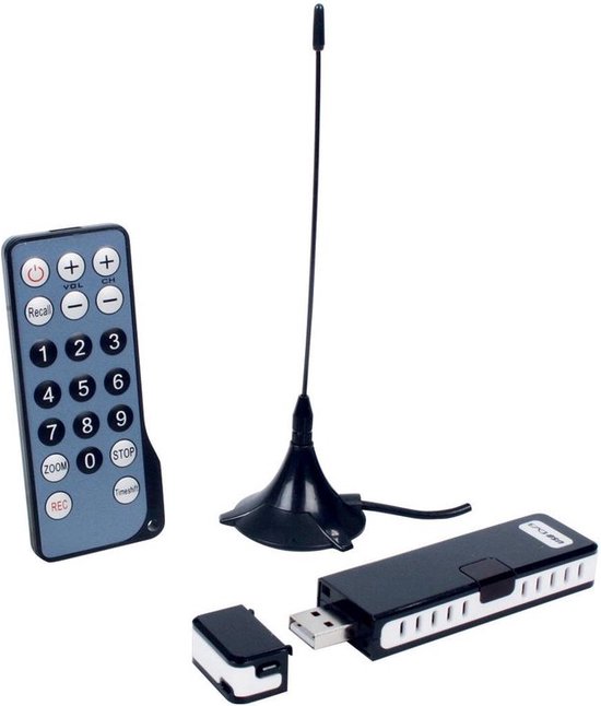 Kö:nig Usb 2.0 Free-to-air Dvb-t Tv Ontvanger + Antenne | bol.com