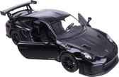 Porsche 911 GT2 RS (Zwart) (12 cm) 1/36 Kinsmart - Modelauto - Schaalmodel - Model auto