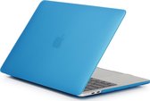 Mobigear Laptophoes geschikt voor Apple MacBook Pro 16 Inch (2019-2020) Hoes Hardshell Laptopcover MacBook Case | Mobigear Matte - Blauw - Model A2141