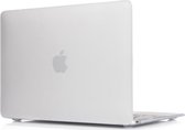 Mobigear Laptophoes geschikt voor Apple MacBook 12 Inch (2015-2017) Hoes Hardshell Laptopcover MacBook Case | Mobigear Matte | Doorzichtig Hoesje MacBook 12 Inch (2015-2017) - Transparant - Model