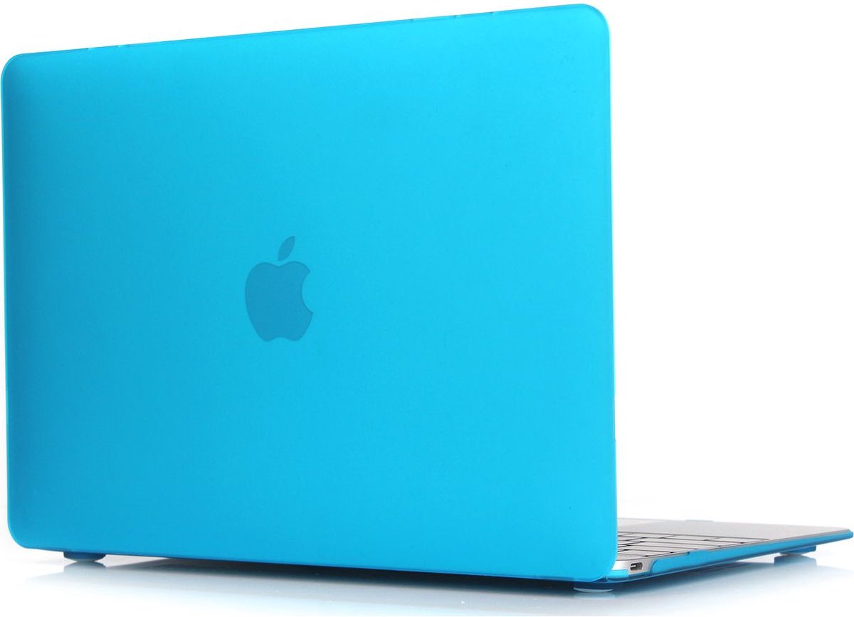 Mobigear - Laptophoes geschikt voor Apple MacBook Air 11 Inch (2010-2016) Hoes Hardshell Laptopcover MacBook Case | Mobigear Matte - Blauw - Model A1370 / A1465