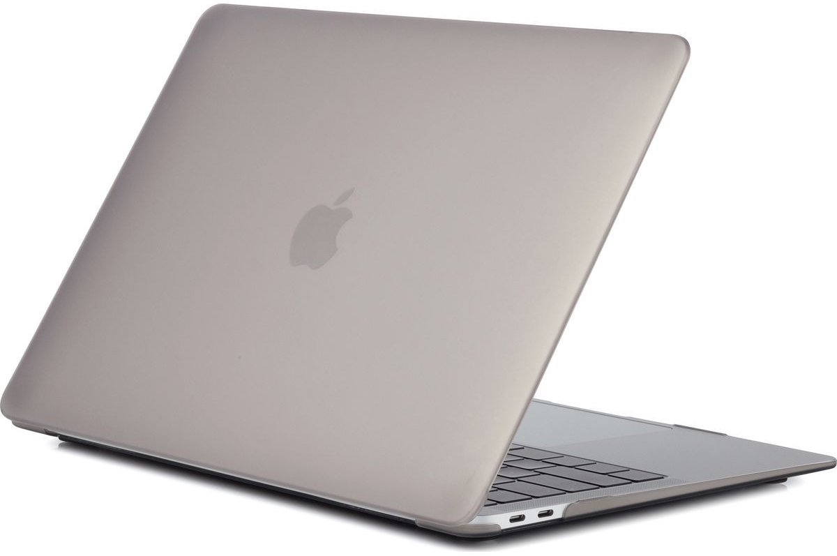 Mobigear Laptophoes geschikt voor Apple MacBook Pro 15 Inch (2016-2019) Hoes Hardshell Laptopcover MacBook Case | Mobigear Matte - Grijs - Model A1707 / A1990