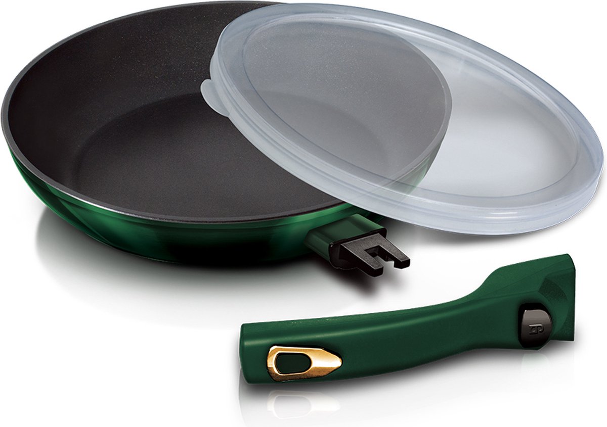 Berlinger Haus Emerald Metallic Line - Universele Pan - 24cm - Titanium Coating - Groen